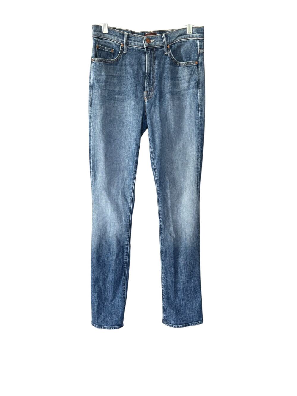 MOTHER Jeans The Insider Sneak Loafers and Lassos Size 28 High Waist Bootcut
